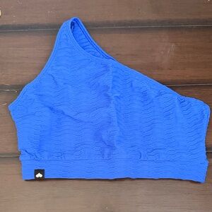 Booty By Brabants Original One Shoulder Top Royal Blue NWT OSFM